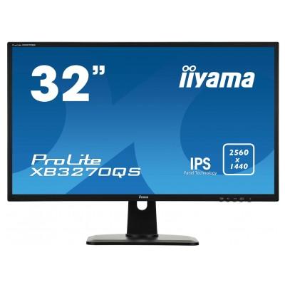 32" Black LED MonitorWQHD Speakers Height Adjustable DVI and HDMI